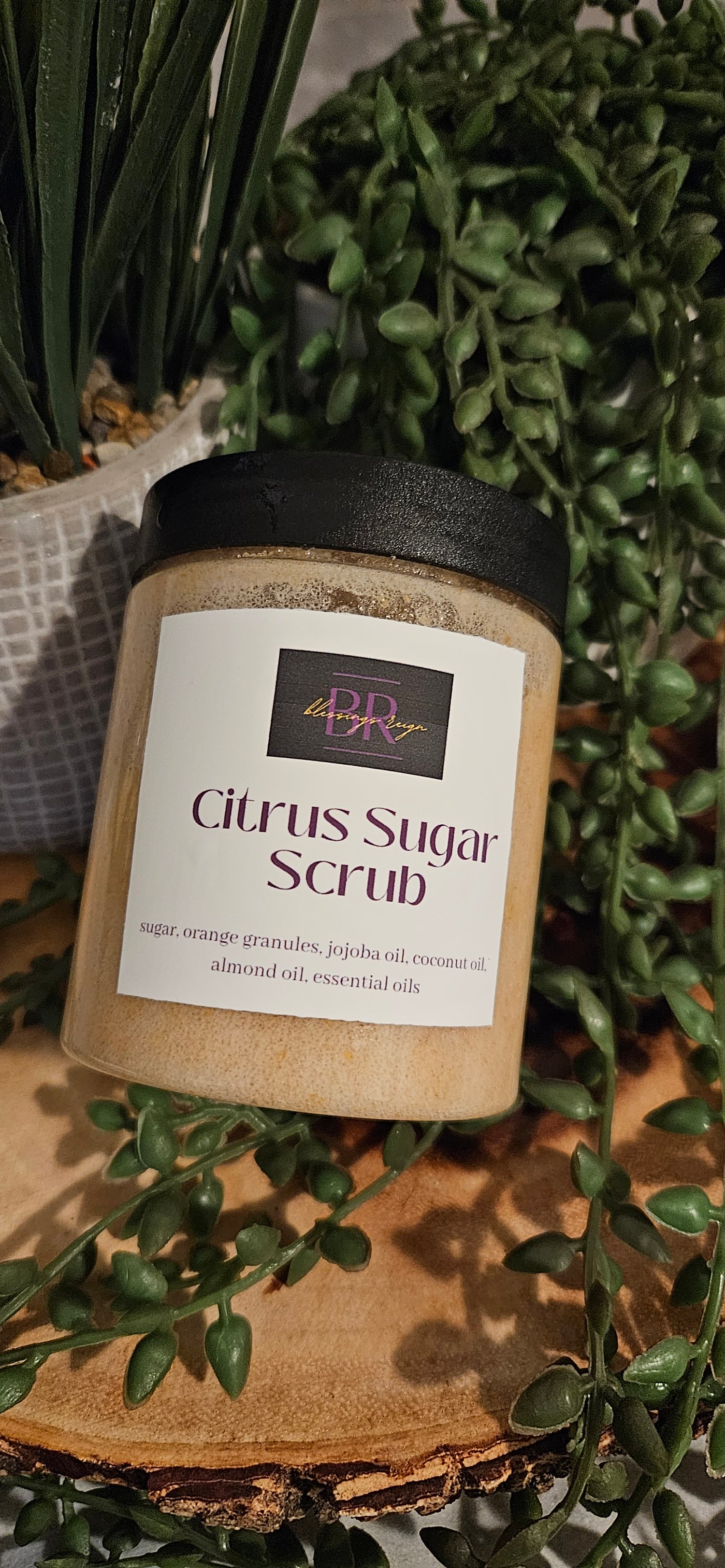 Citrus Sugar Scrub - Blessings Reign